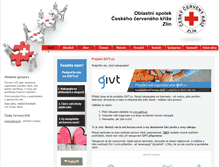 Tablet Screenshot of cervenykriz.zlin.cz