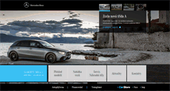 Desktop Screenshot of mercedes.zlin.cz